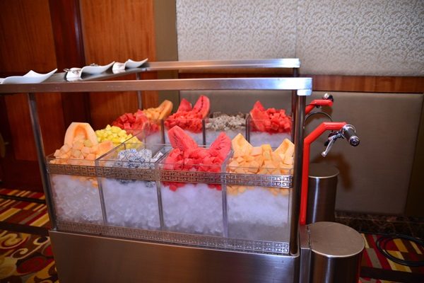 Marriott Hotel Manila’s fruit bicycle, which is part of their Fit and Fab menu