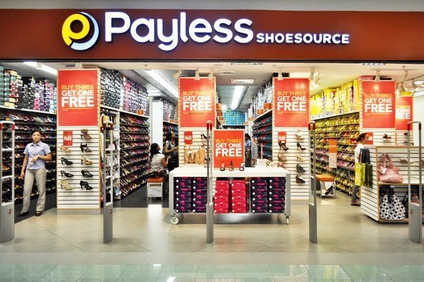 Buy 3 get 1 free at Payless Shoesource