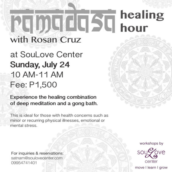 Gong Healing with Rosan Cruz