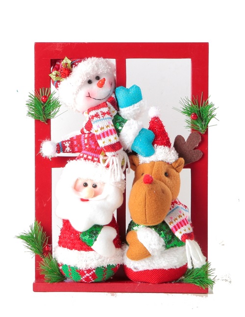 Santa plushies will bring cheers to your home