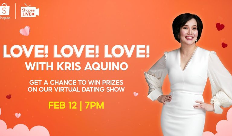 Three Things to Look Forward to with Kris Aquino on Shopee Love! Love! Love!, a Special Valentine’s Day Livestream