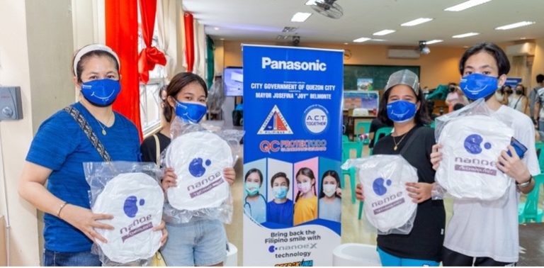 Sea of Smiles as Panasonic Provides nanoeTM X Protection  to Help Strengthen Vaccination Efforts for Children in Quezon City