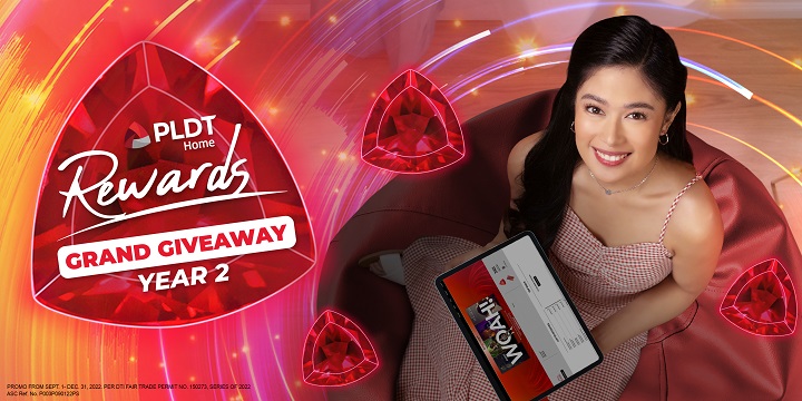 Grander, more thrilling prizes up for grabs in the PLDT Home Rewards ...